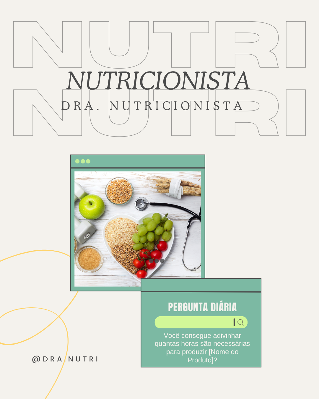 Template Nutricionista